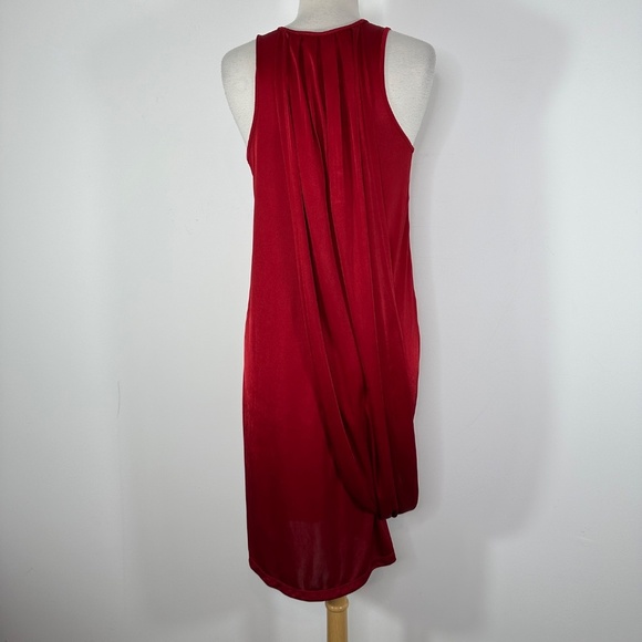 Jean Paul Gautier for Target Collab Red Draping Dress Women's Size Medium - Picture 8 of 14